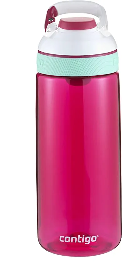 New Contigo Auto Seal Courtney Kids & Tweens Water Bottle, 20 oz, Sangria