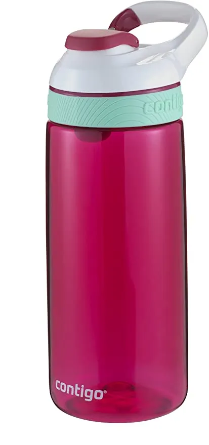 New Contigo Auto Seal Courtney Kids & Tweens Water Bottle, 20 oz, Sangria