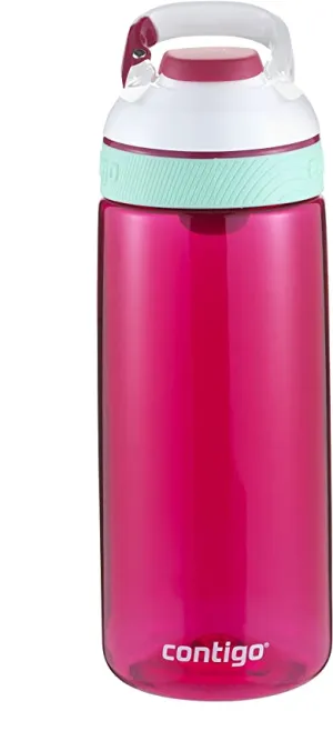 New Contigo Auto Seal Courtney Kids & Tweens Water Bottle, 20 oz, Sangria