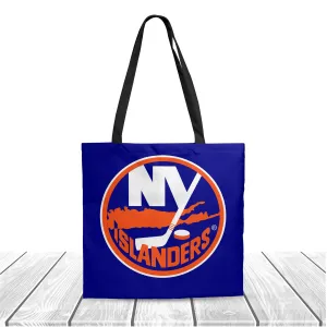 NHL New York Islanders Polyester Canvas Tote Bag – Durable and Stylish