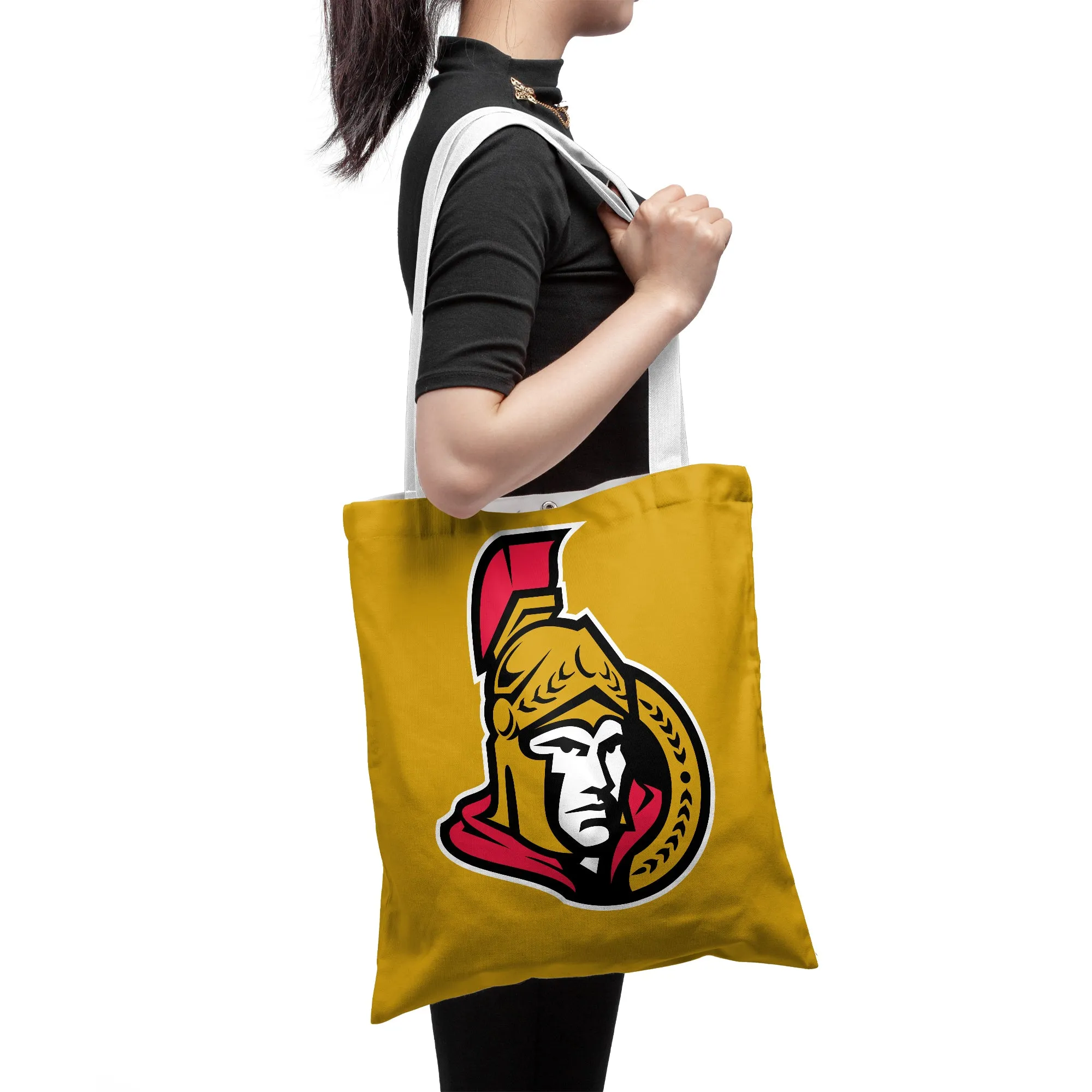 NHL Ottawa Senators Polyester Canvas Tote Bag – Durable and Stylish