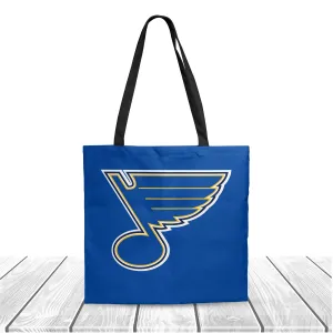 NHL St. Louis Blues Polyester Canvas Tote Bag – Durable and Stylish