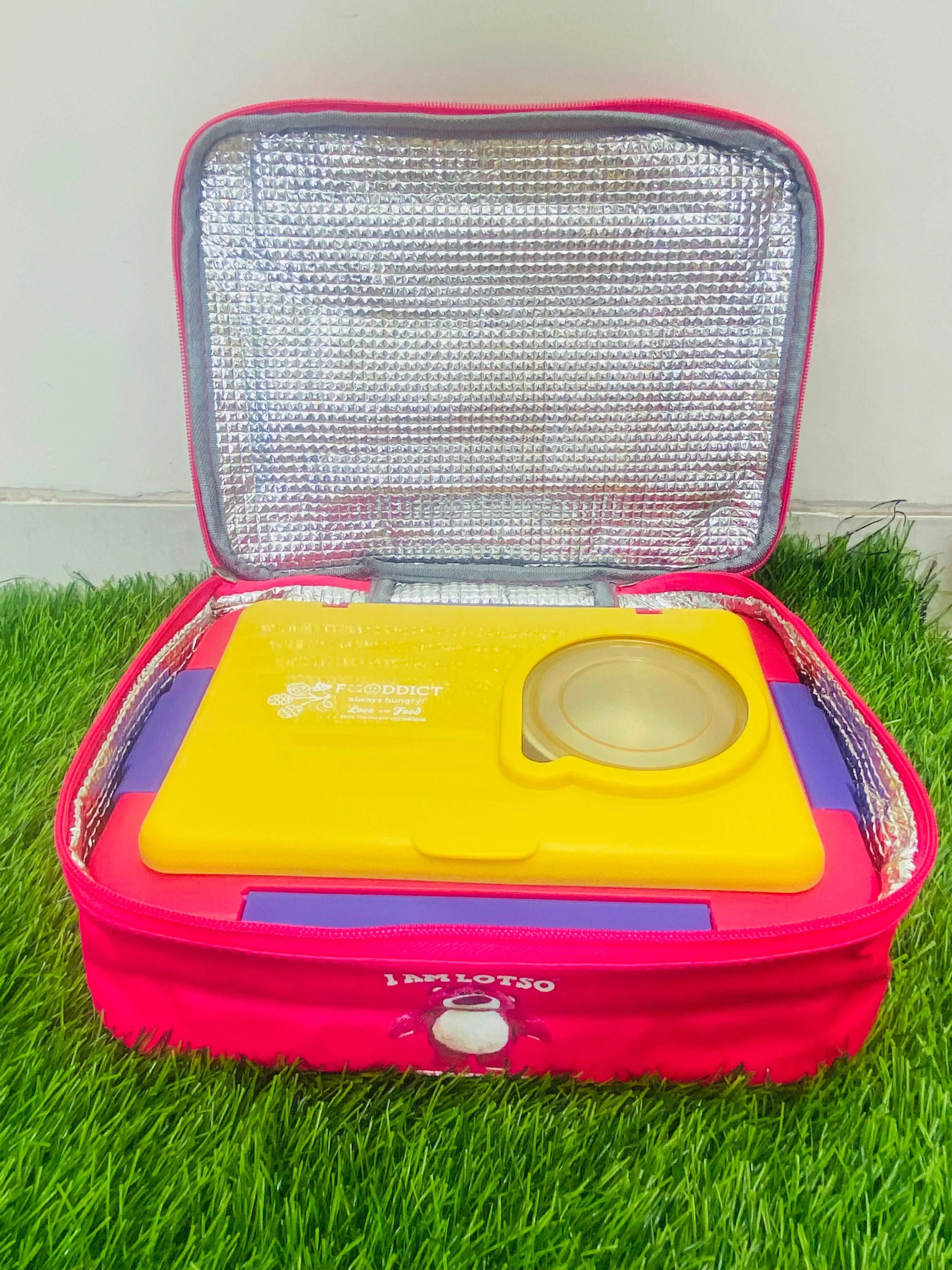 NIYO TOYS Kids Insulated Lunch Bag - Fun & Durable