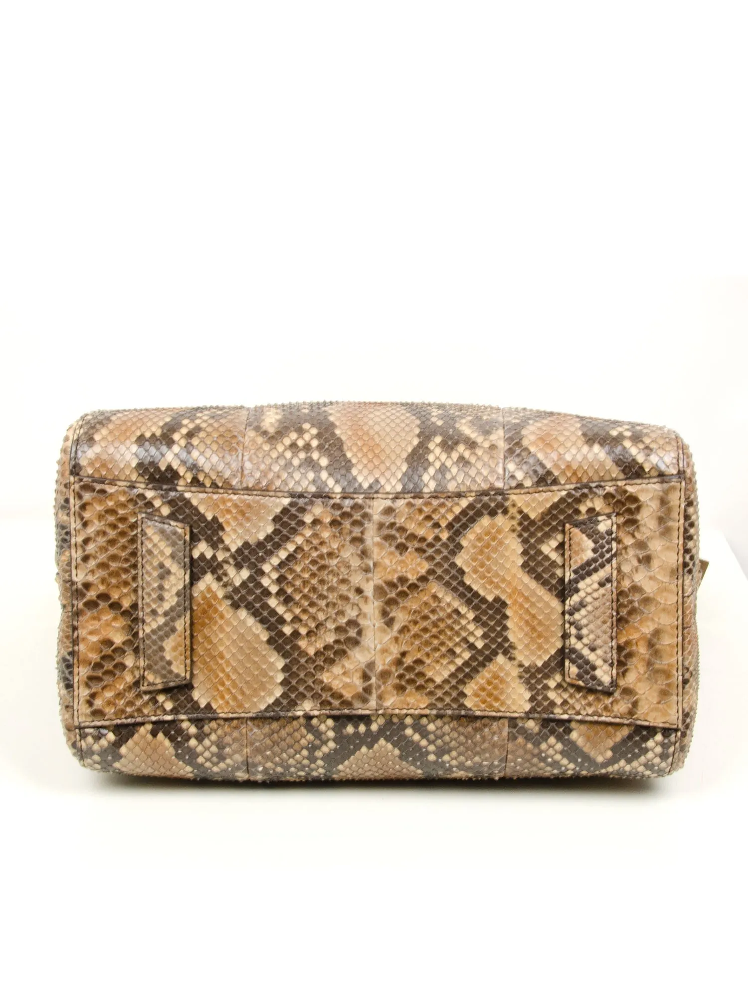 Olive Green Snakeskin Antigona Bag