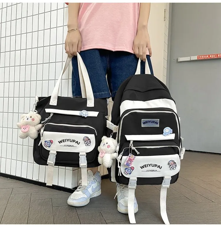 Opening Suit Korean Fashion Junior High Backpacks