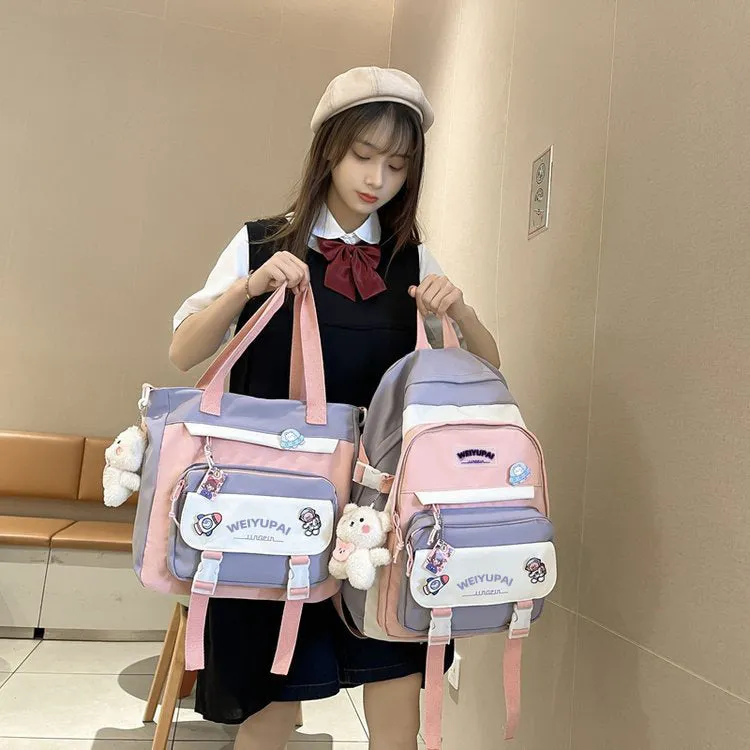 Opening Suit Korean Fashion Junior High Backpacks