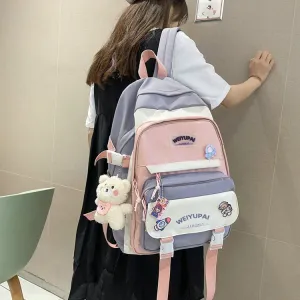 Opening Suit Korean Fashion Junior High Backpacks