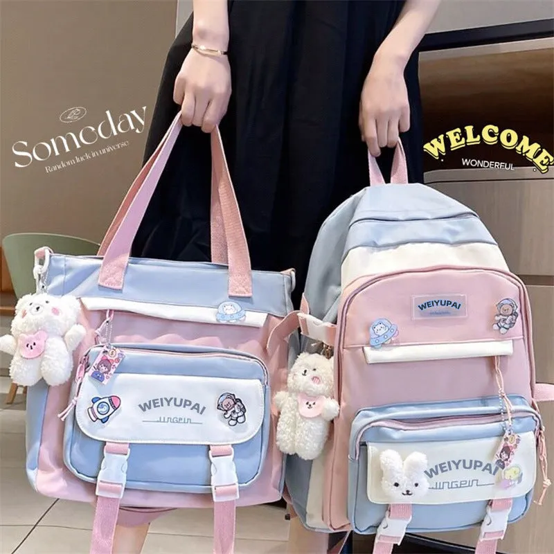 Opening Suit Korean Fashion Junior High Backpacks