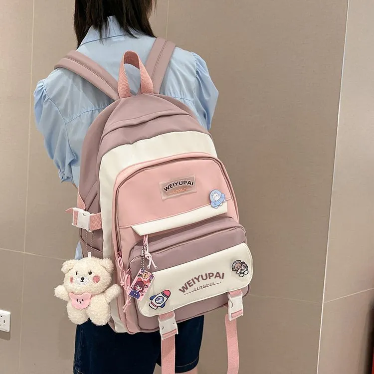 Opening Suit Korean Fashion Junior High Backpacks