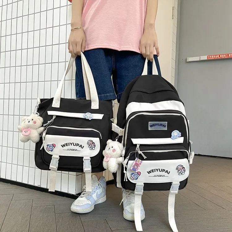 Opening Suit Korean Fashion Junior High Backpacks