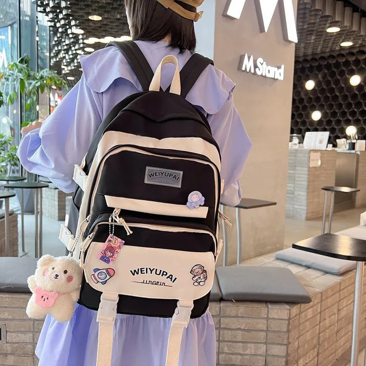 Opening Suit Korean Fashion Junior High Backpacks
