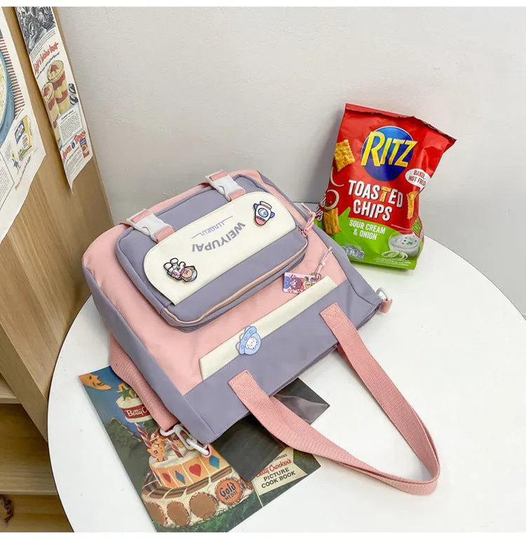 Opening Suit Korean Fashion Junior High Backpacks