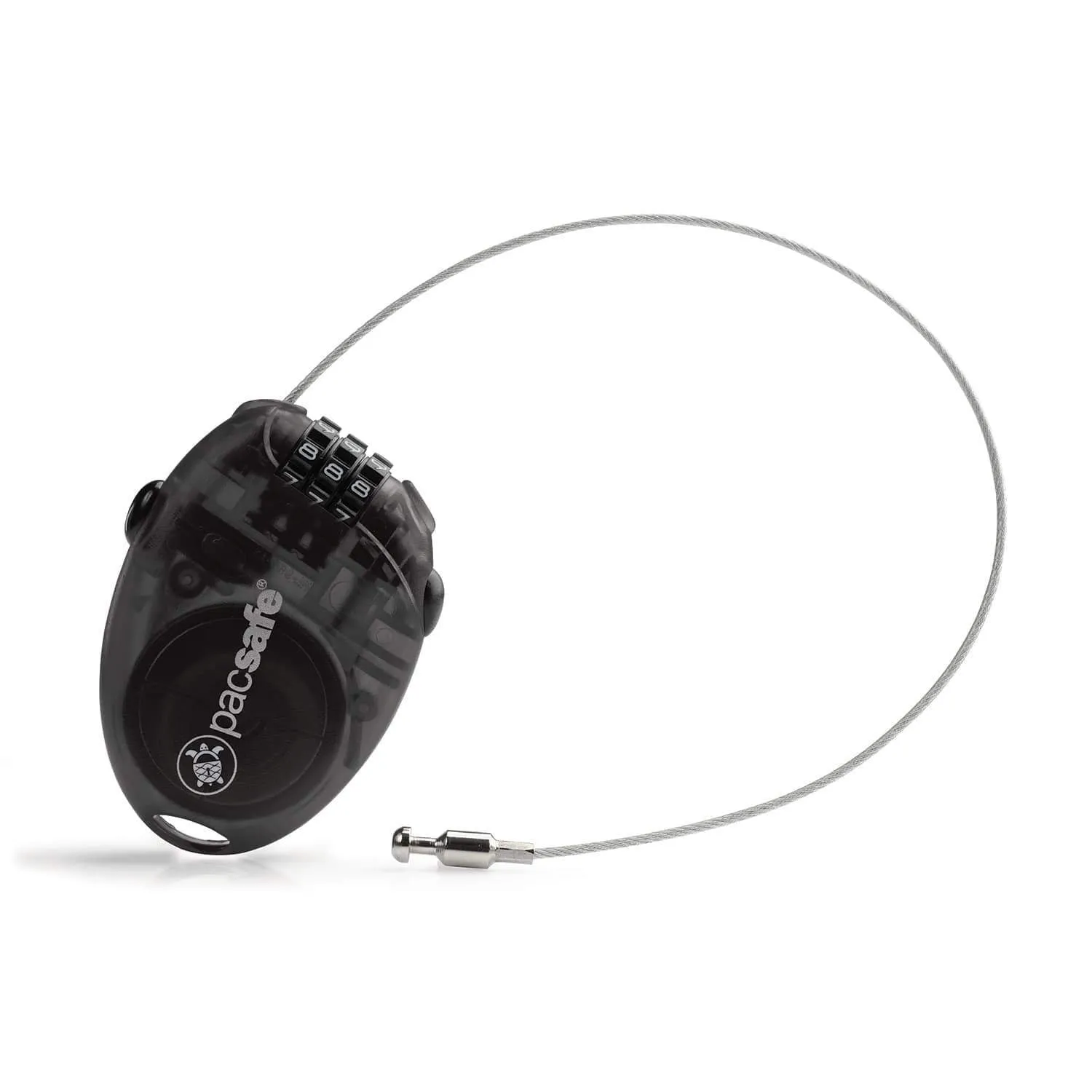 Pacsafe® Retractasafe 100 3-dial retractable cable lock
