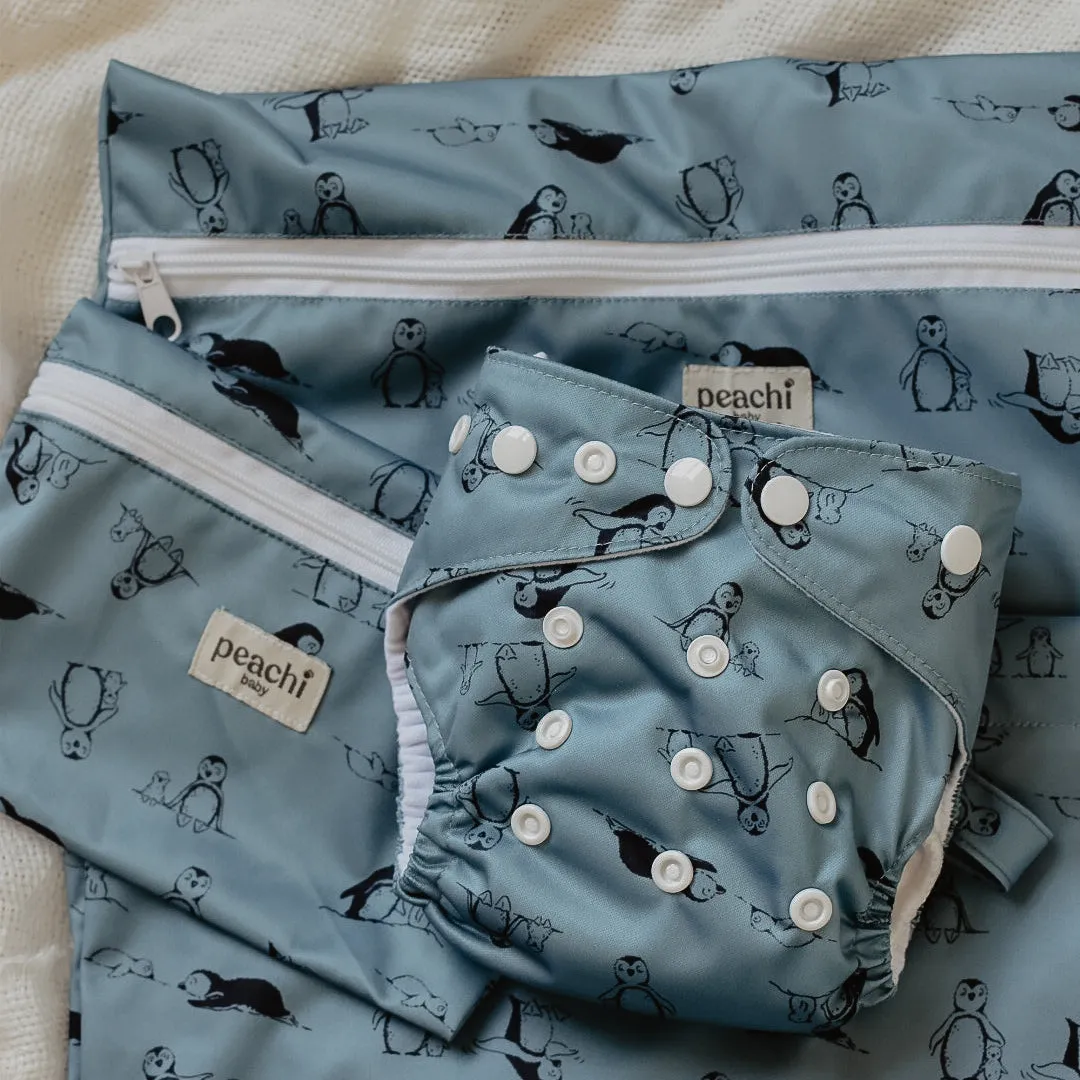 Penguins Wet Bag