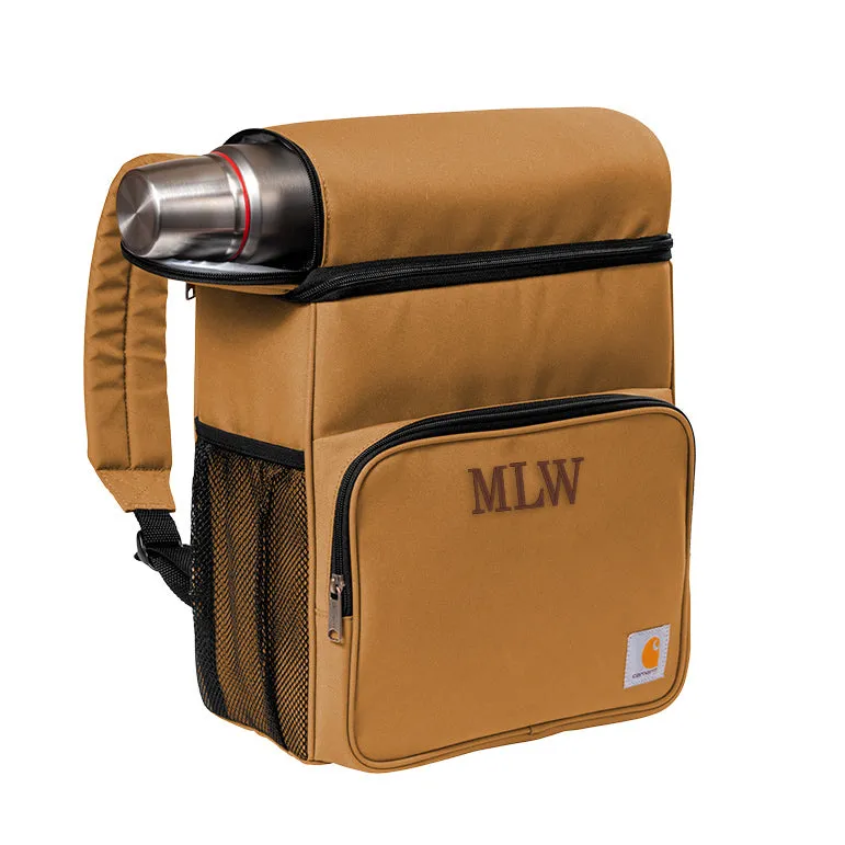 Personalized Carhartt Backpack Cooler for Guys - Can Cooler - Father's Day Gift
