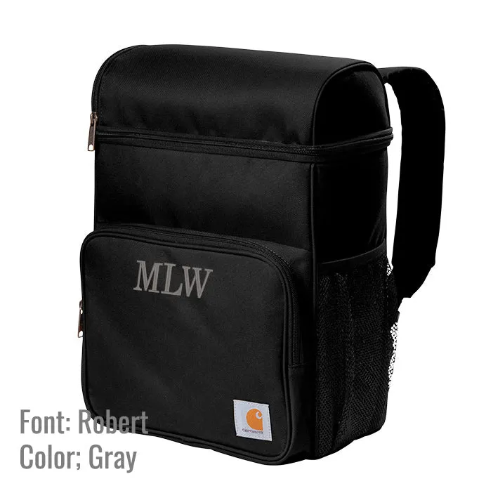 Personalized Carhartt Backpack Cooler for Guys - Can Cooler - Father's Day Gift