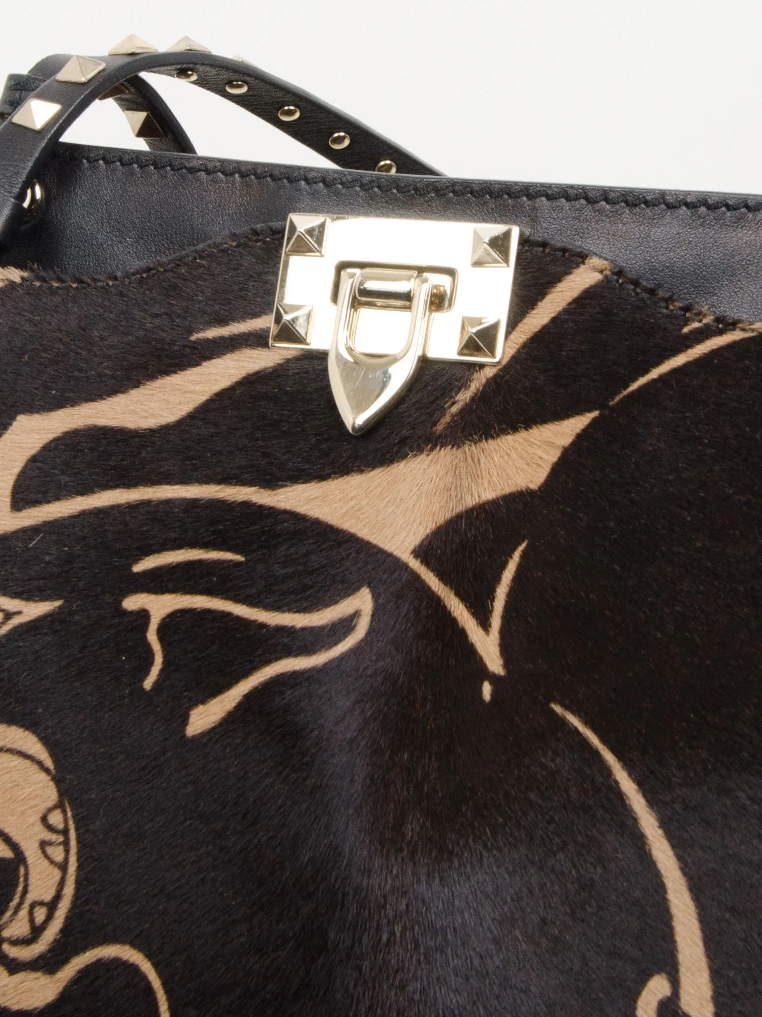 Pony-style Panther Rockstud Tote