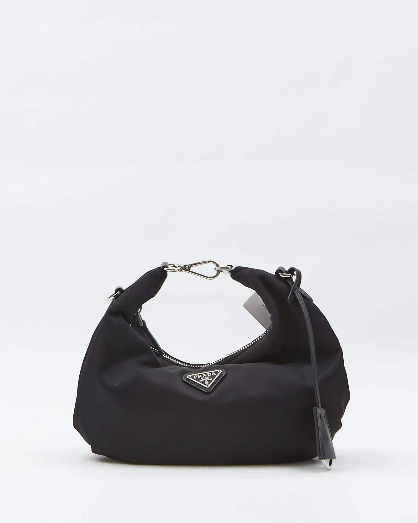 Prada Black Tessuto Nylon Re-Edition 2006 Chain Bag