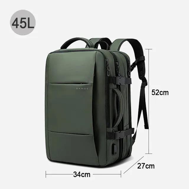 Premium Smart Travel Backpack | Anti-Theft | Waterproof | Expandable | USB Port