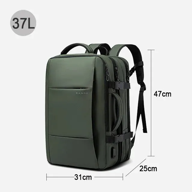 Premium Smart Travel Backpack | Anti-Theft | Waterproof | Expandable | USB Port
