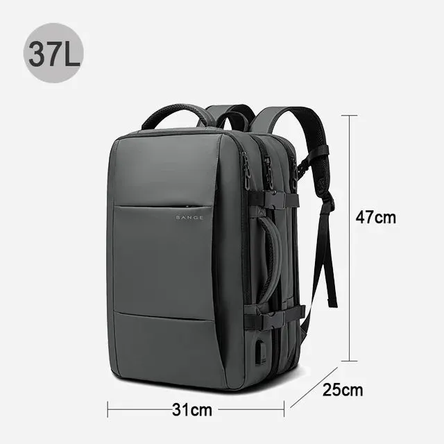 Premium Smart Travel Backpack | Anti-Theft | Waterproof | Expandable | USB Port