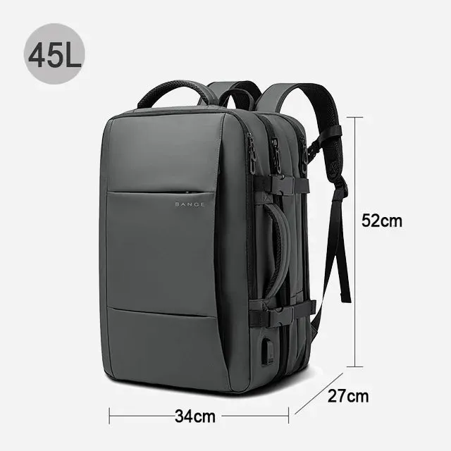 Premium Smart Travel Backpack | Anti-Theft | Waterproof | Expandable | USB Port