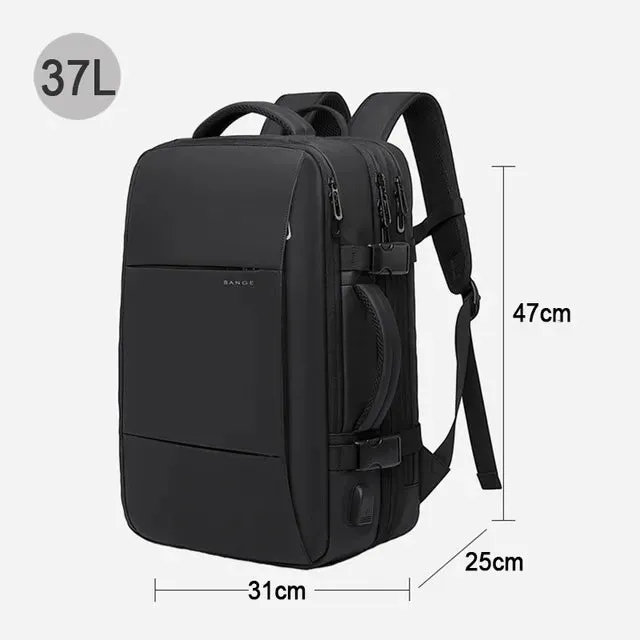 Premium Smart Travel Backpack | Anti-Theft | Waterproof | Expandable | USB Port