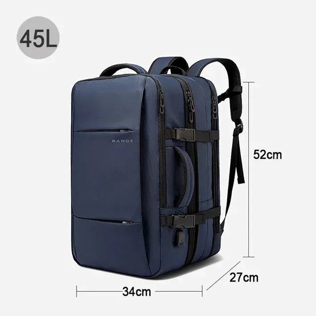 Premium Smart Travel Backpack | Anti-Theft | Waterproof | Expandable | USB Port
