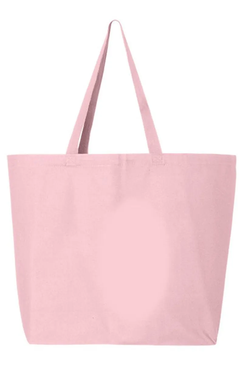 Pretty In Pulse Canvas Jumbo Tote