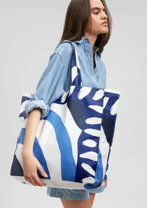 Printed White Bag