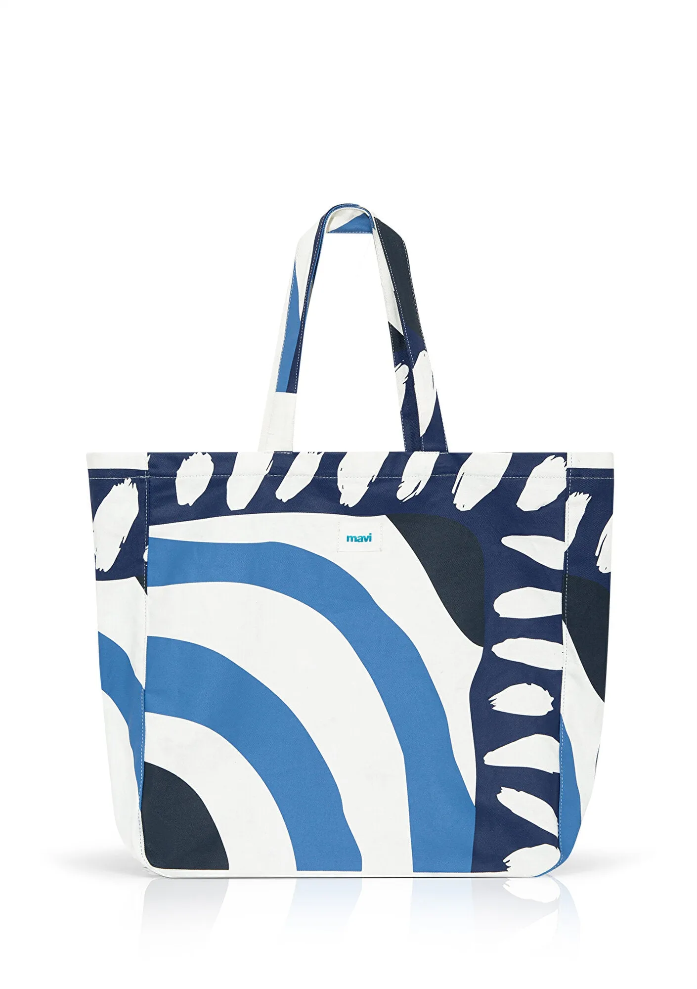 Printed White Bag