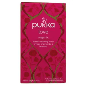 Pukka | Love - rose, camomile, lavender | 20 bags