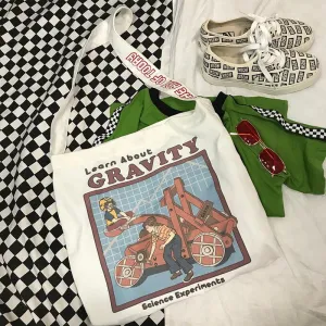 "ART ILLUSTRATION CANVAS" BAG K110503