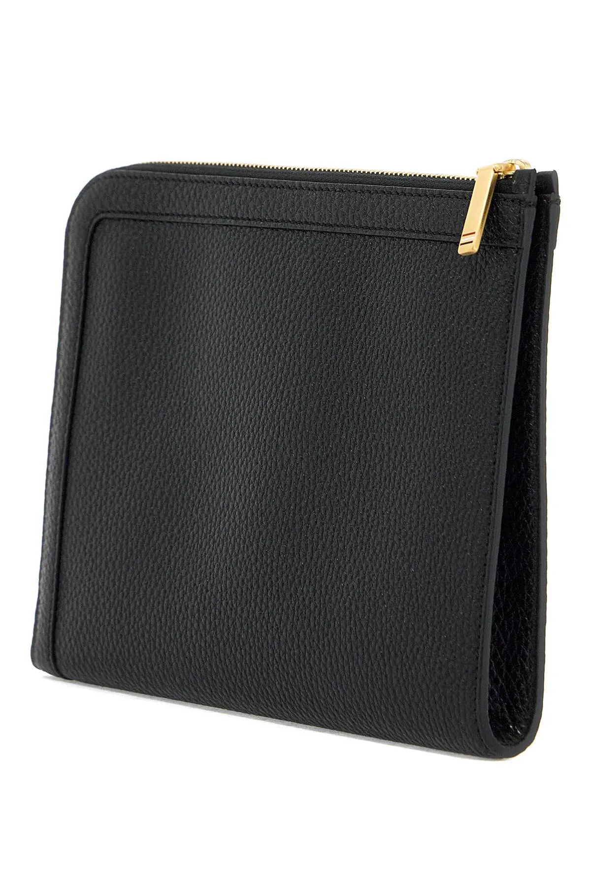 "embossed leather pouch