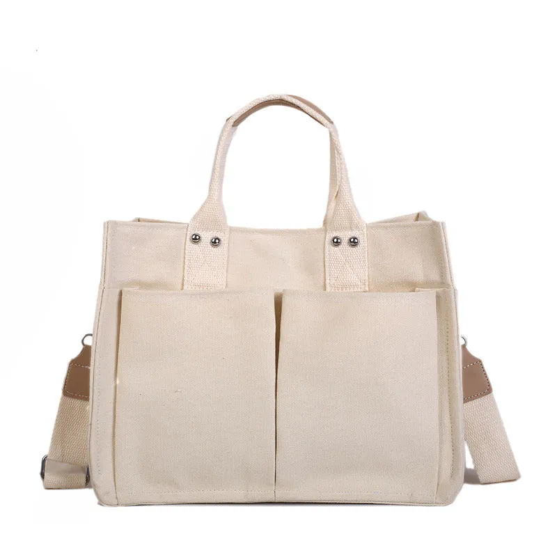 "KFASHION LARGE CAPACITY CANVAS" CROSSBODY BAG D060612