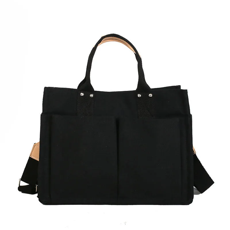 "KFASHION LARGE CAPACITY CANVAS" CROSSBODY BAG D060612