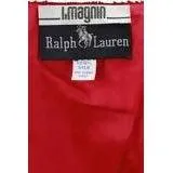 Ralph Lauren Red & Black Beaded Jacket | US 4