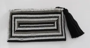 Rectangle Glass Bead Coin Purse