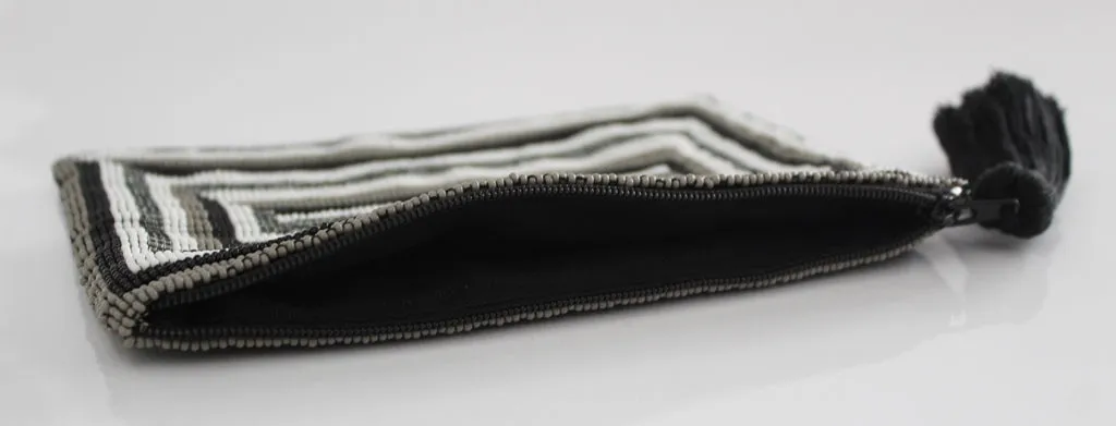 Rectangle Glass Bead Coin Purse