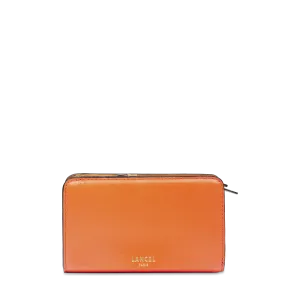 RECTANGULAR ZIP COMPACT WALLET