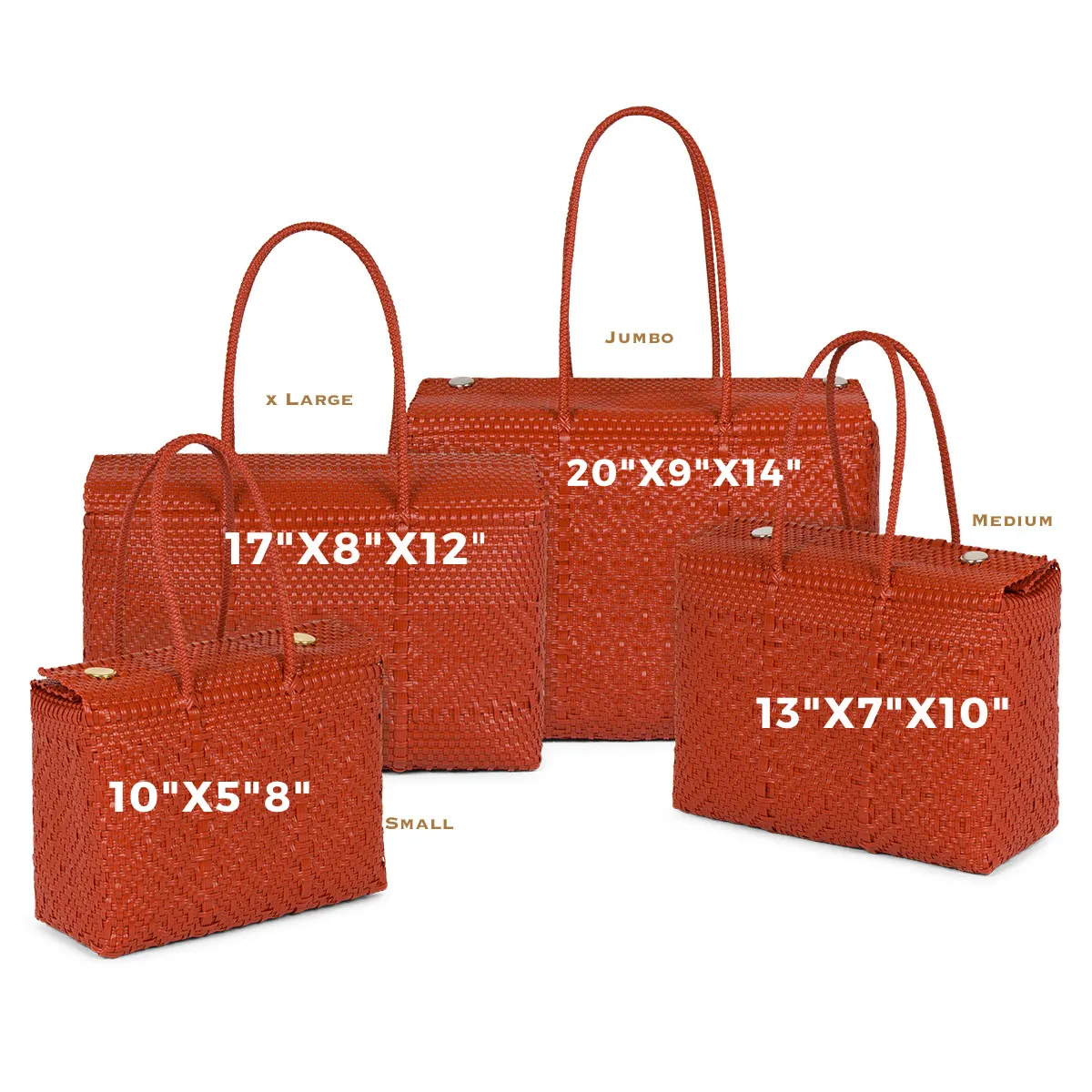 Recycled ♻️ Plastic Khaki Green Trave Bags - multi sizes