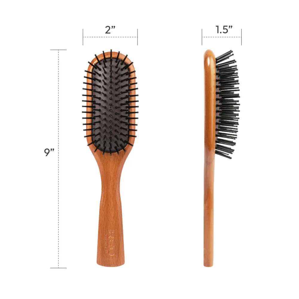 Red by Kiss Evergreen Mini Brush HH203 – Compact, Gentle & Travel-Friendly | Size: Mini