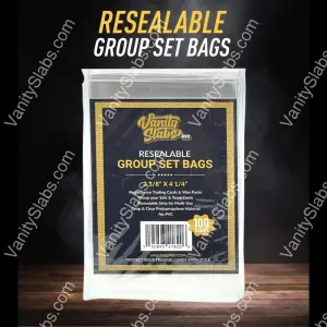 Resealable Group Set Bags 1000 Count (10 Packs)