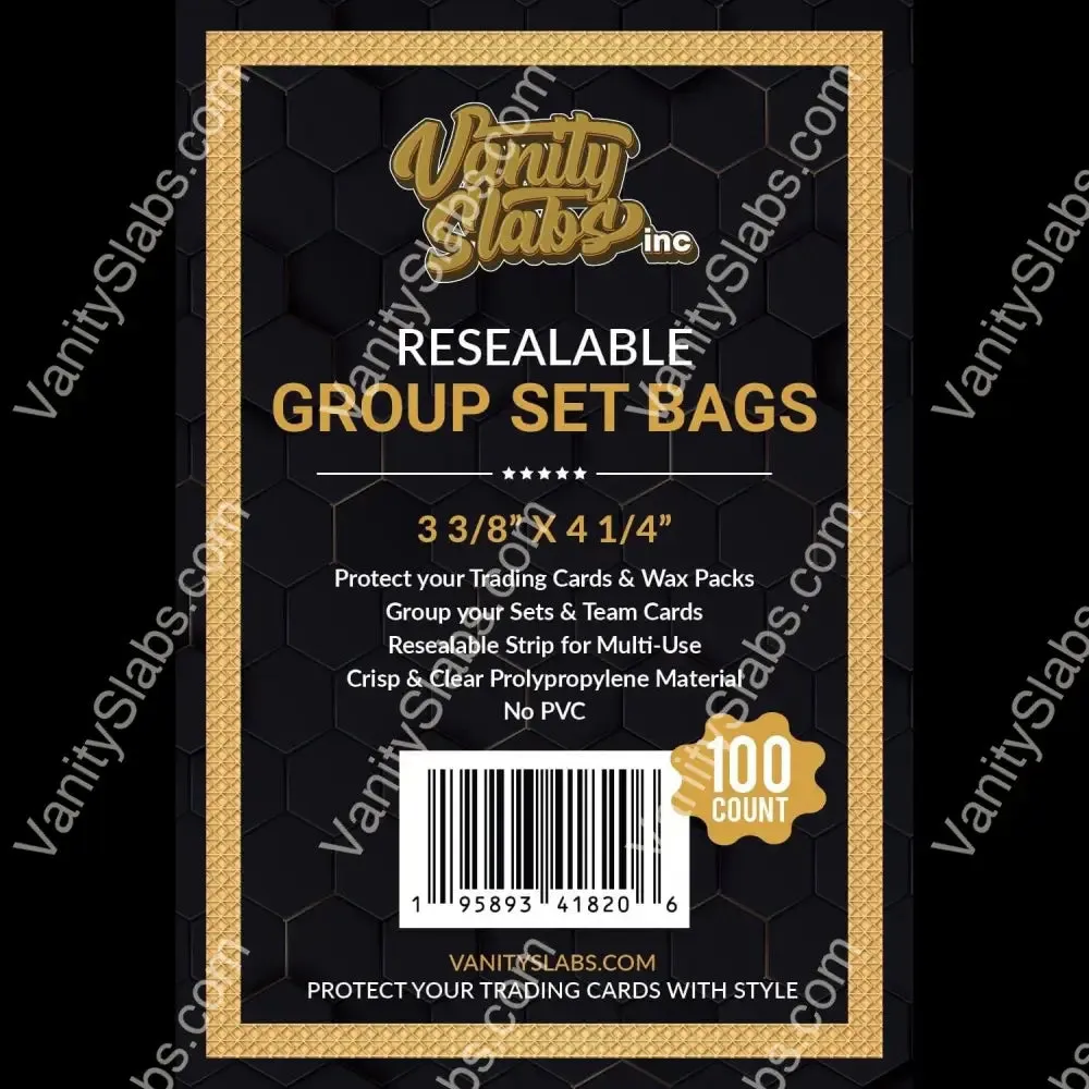 Resealable Group Set Bags 1000 Count (10 Packs)