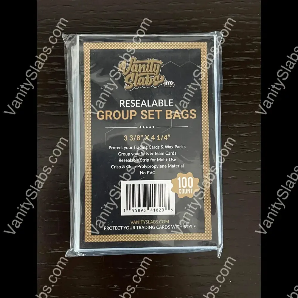 Resealable Group Set Bags 1000 Count (10 Packs)