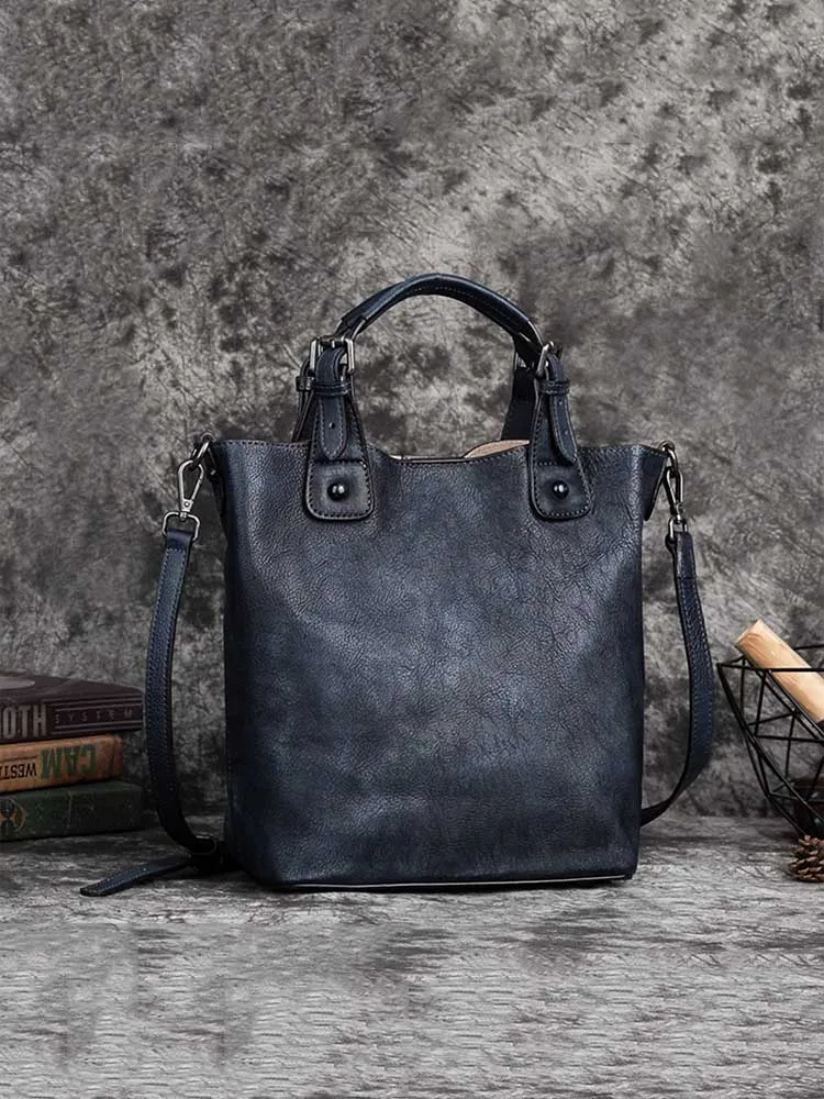 Retro Handmade Soft Durable Leather Bag