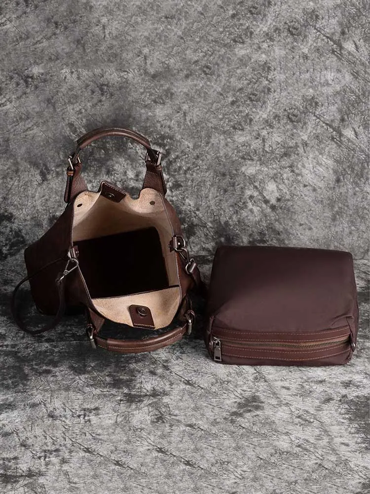 Retro Handmade Soft Durable Leather Bag