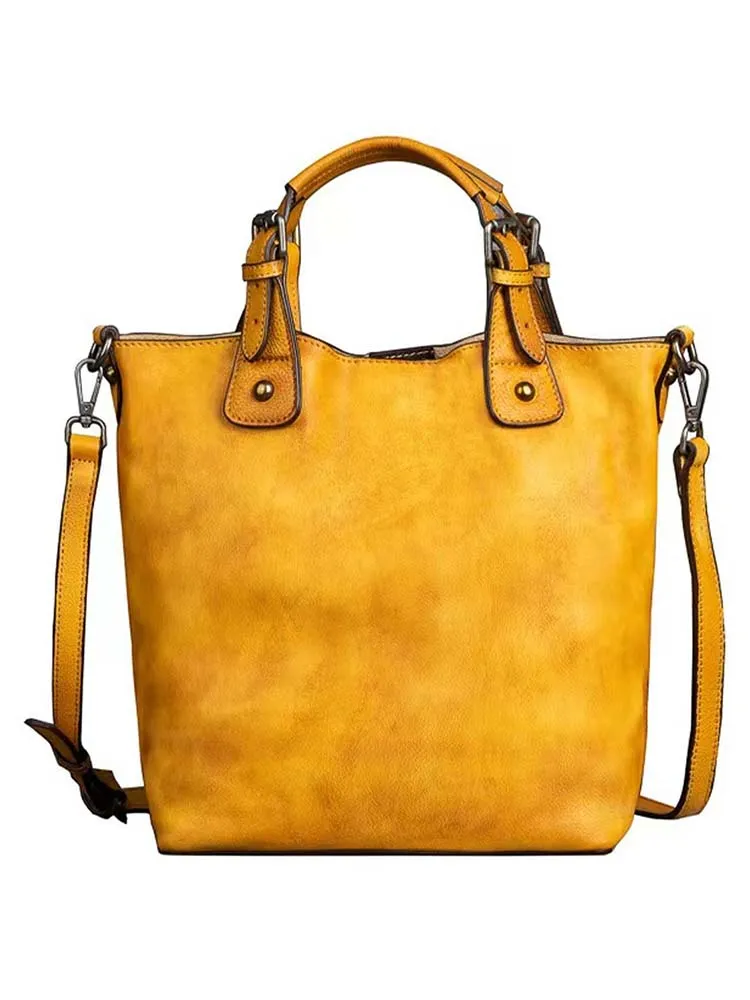 Retro Handmade Soft Durable Leather Bag