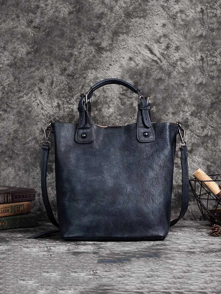 Retro Handmade Soft Durable Leather Bag