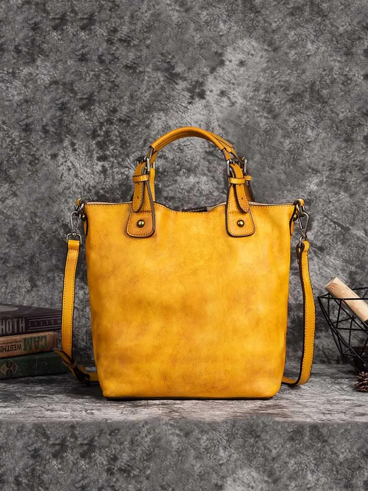 Retro Handmade Soft Durable Leather Bag